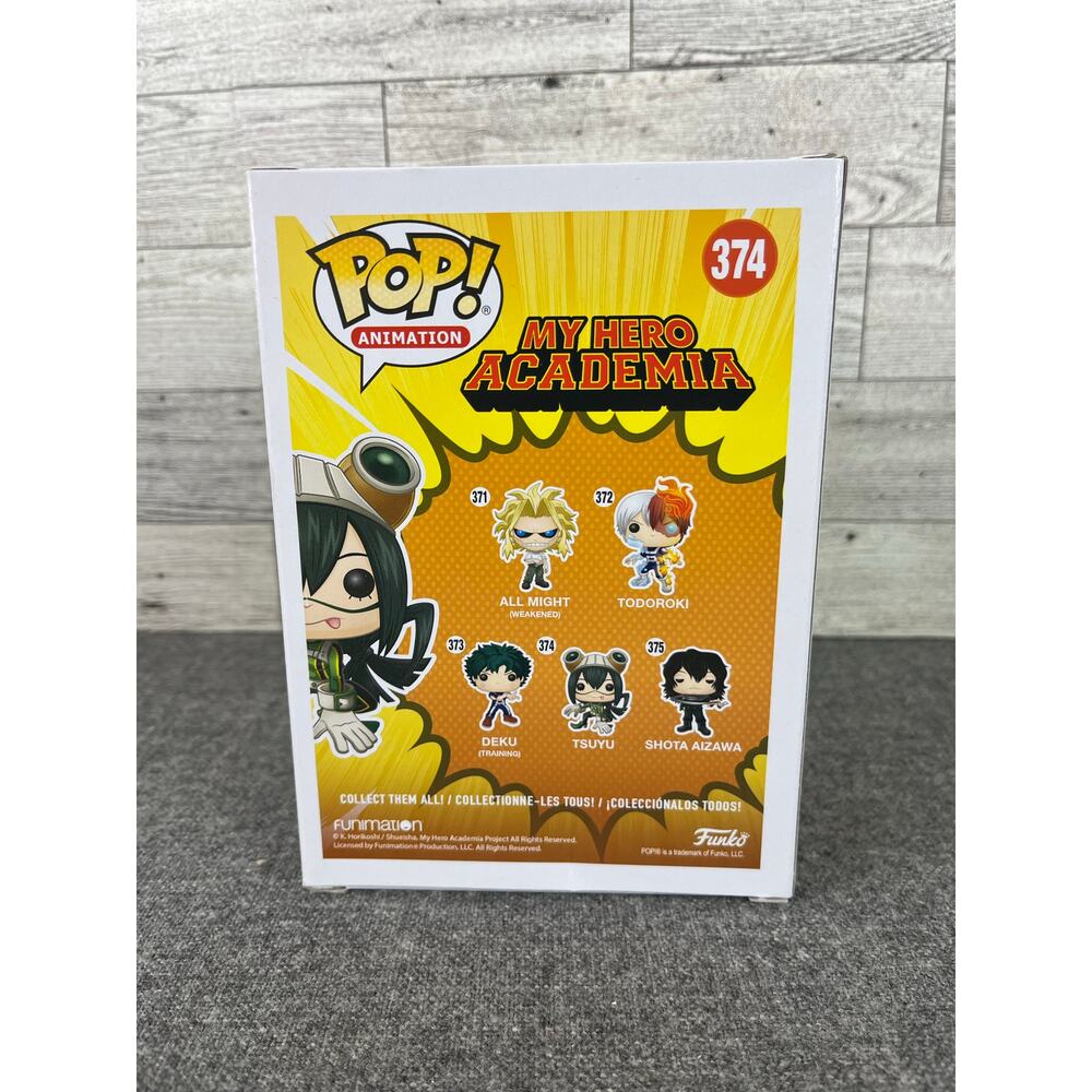 FUNKO POP HERO Tsuyu Asui Froppy #374 My Hero Academia Green Frog Vinyl Figure - Picture 6 of 8